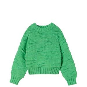 Zara Kids irregular quilted sweater